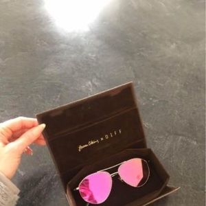 Diff ladies aviator mirror sunglasses